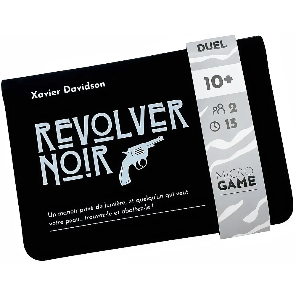 Matagot Revolver Noir - Mini Game - Franais