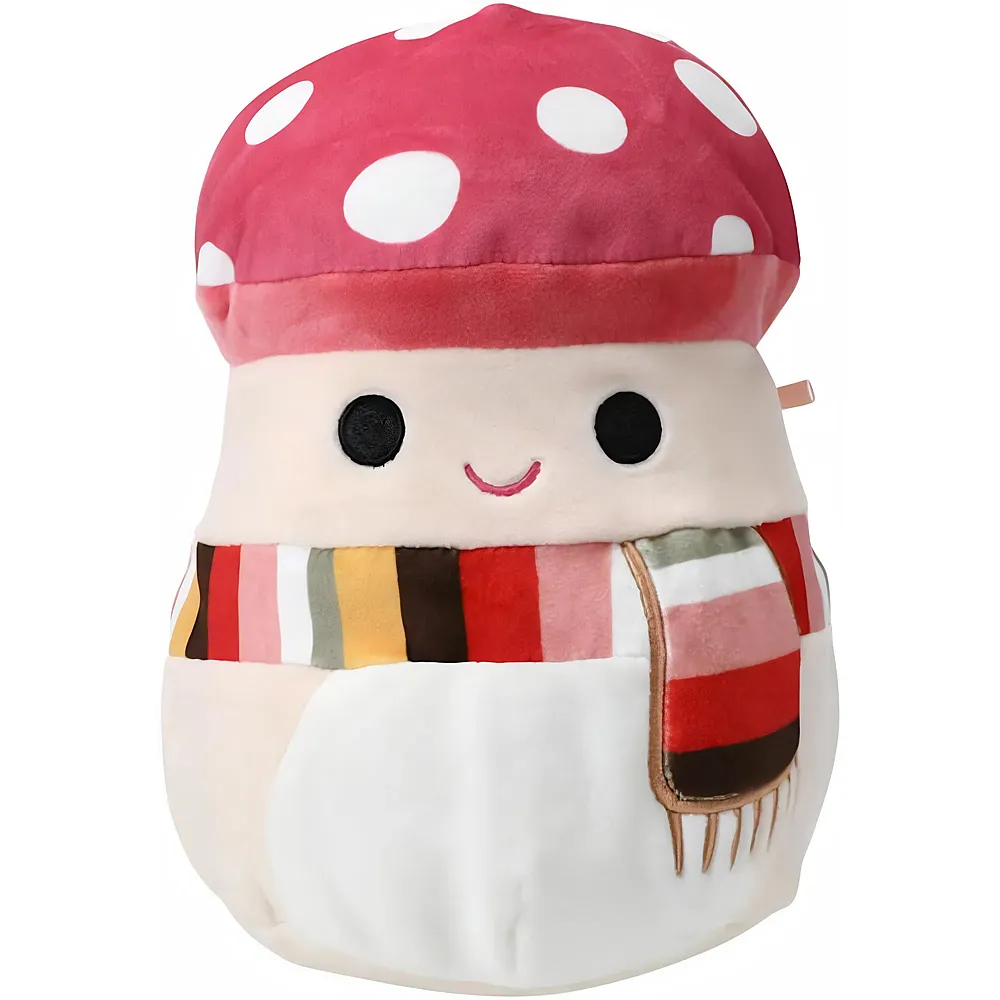 Squishmallows Pl�sch Malcolm der Pilz mit Schal - 19 cm | Diverse Tiere Pl�sch