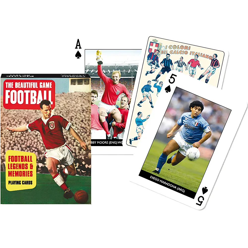 Piatnik Collectors Cards Poker Football Legends | Jassen