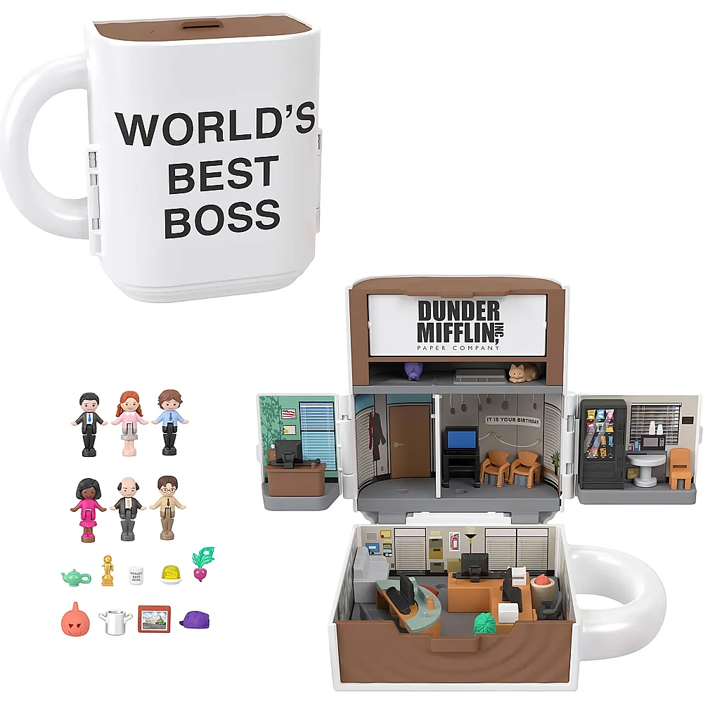 Polly Pocket Collector The Office-Schatulle