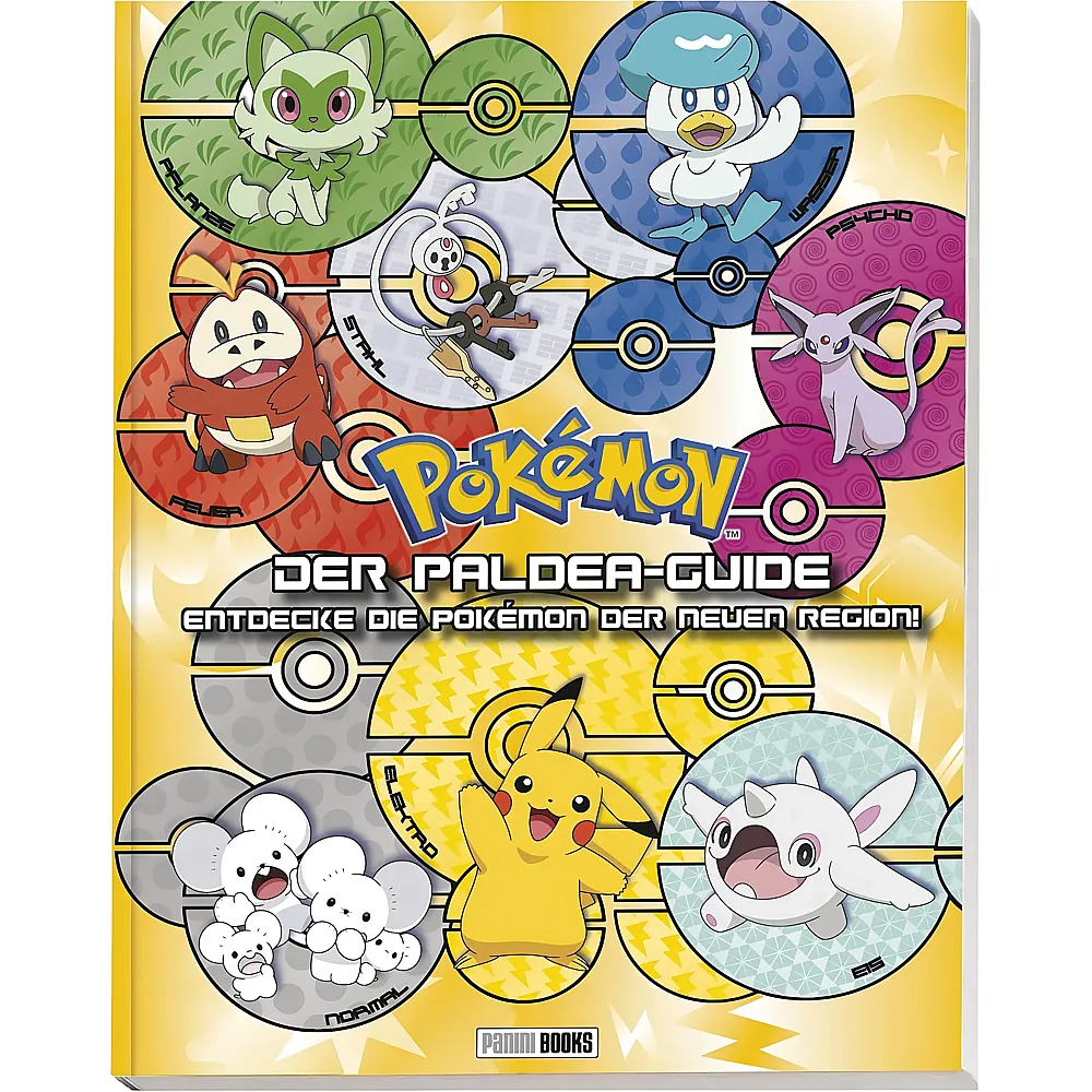 Panini Pok�mon Der Paldea Guide