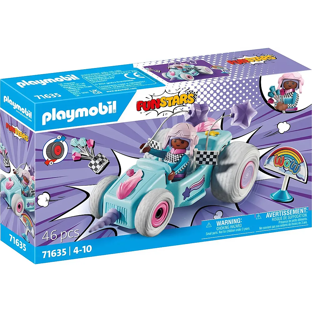 PLAYMOBIL Fun Stars Rasendes Einhorn 71635