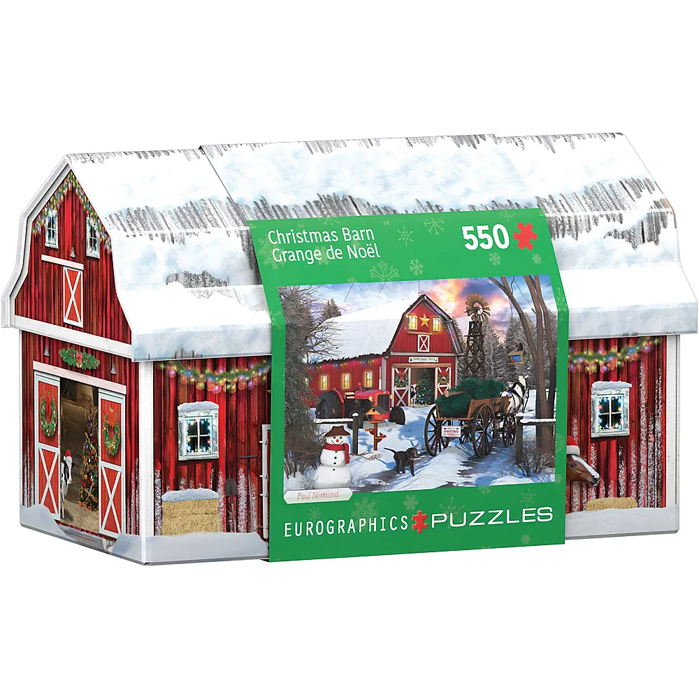 Eurographics Puzzle Holiday Farm 550Teile