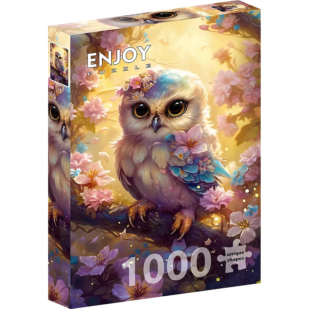 Enjoy Puzzle Sanfte Eule - 1000 Teile
