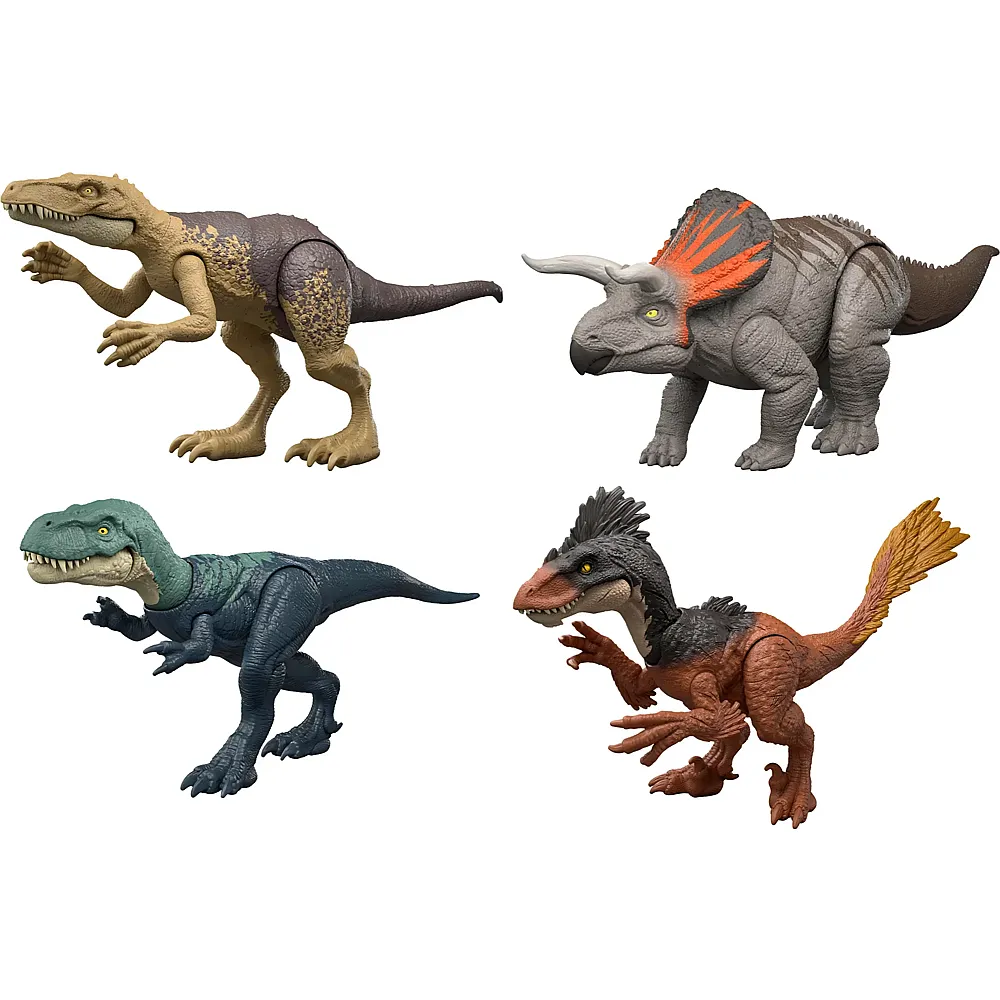 meinspielzeug - Mattel Jurassic World Strike Attack Sortiment | Dinosaurier