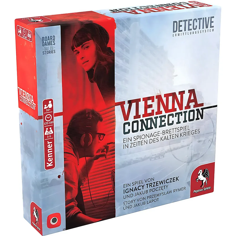 Pegasus Spiele Vienna Connection - Ein Spionage-Brettspiel - Deutsch