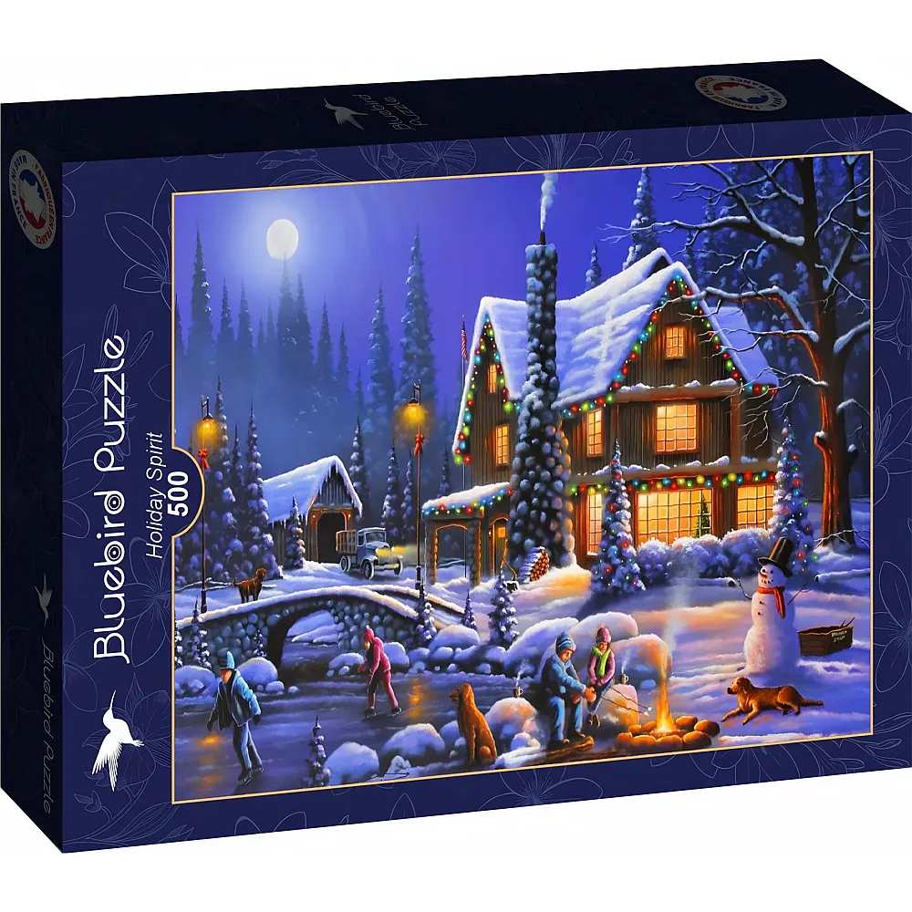 Bluebird Puzzle Holiday Spirit 500Teile
