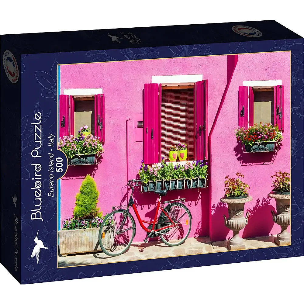Bluebird Puzzle Burano Insel - Italien 500Teile