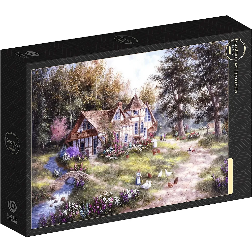 Grafika Puzzle Art Collection Dennis Lewan - Glacier Ridge Manor - 1000 Teile