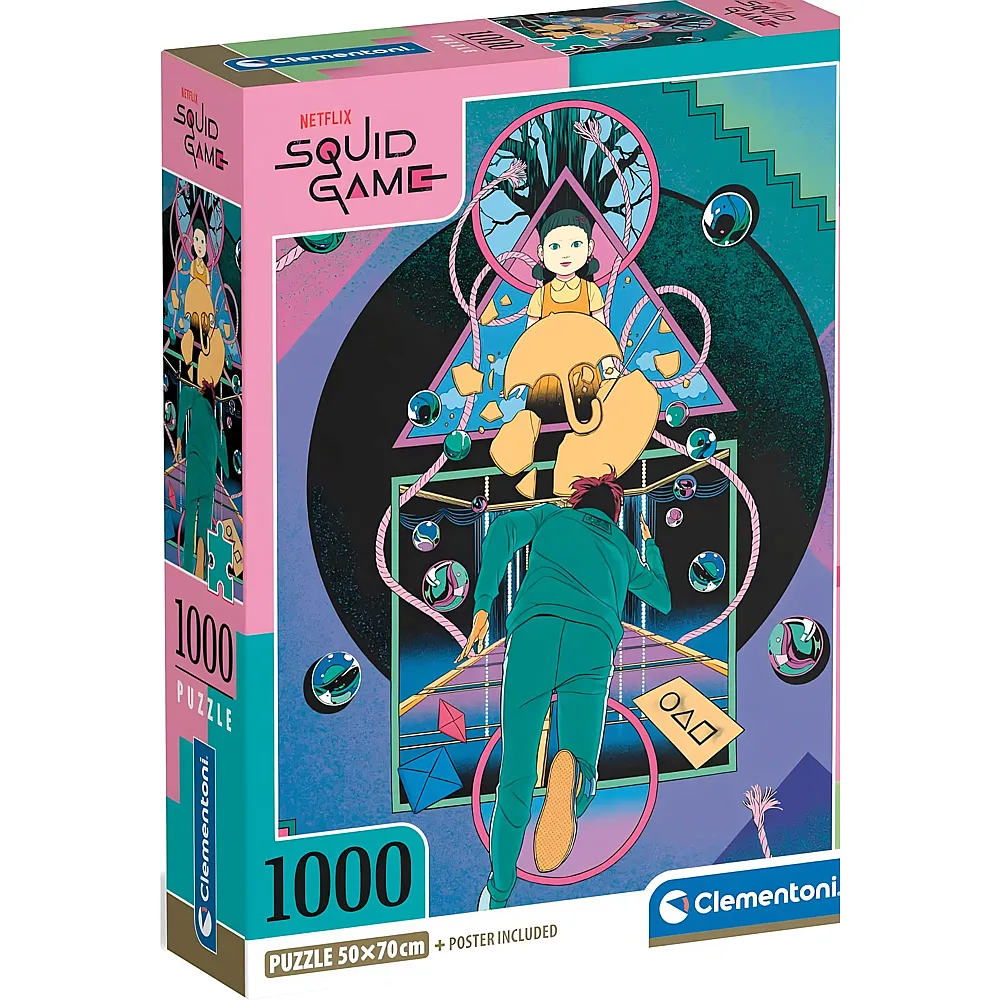 Clementoni Puzzle Squid Game - 1000 Teile