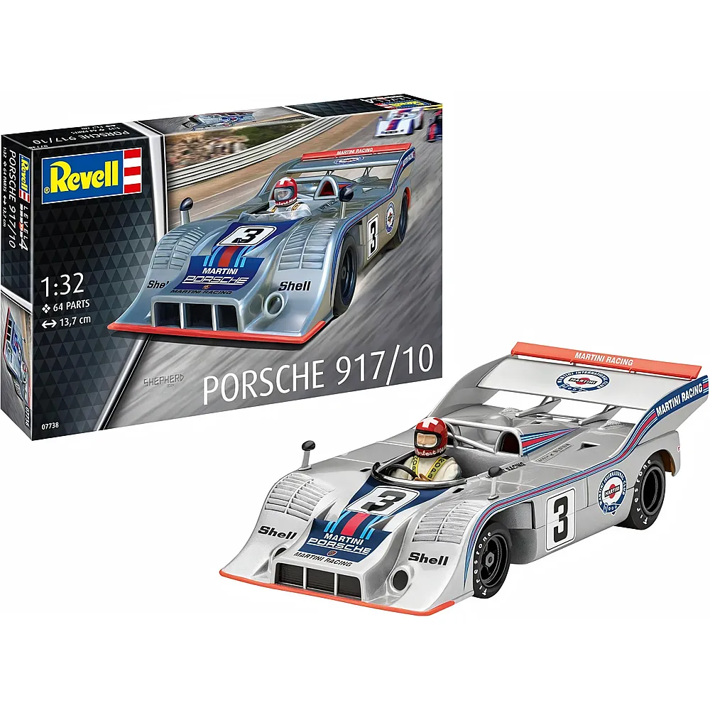 Revell Modellbausatz - Porsche 917 1:32 - 64dlg.