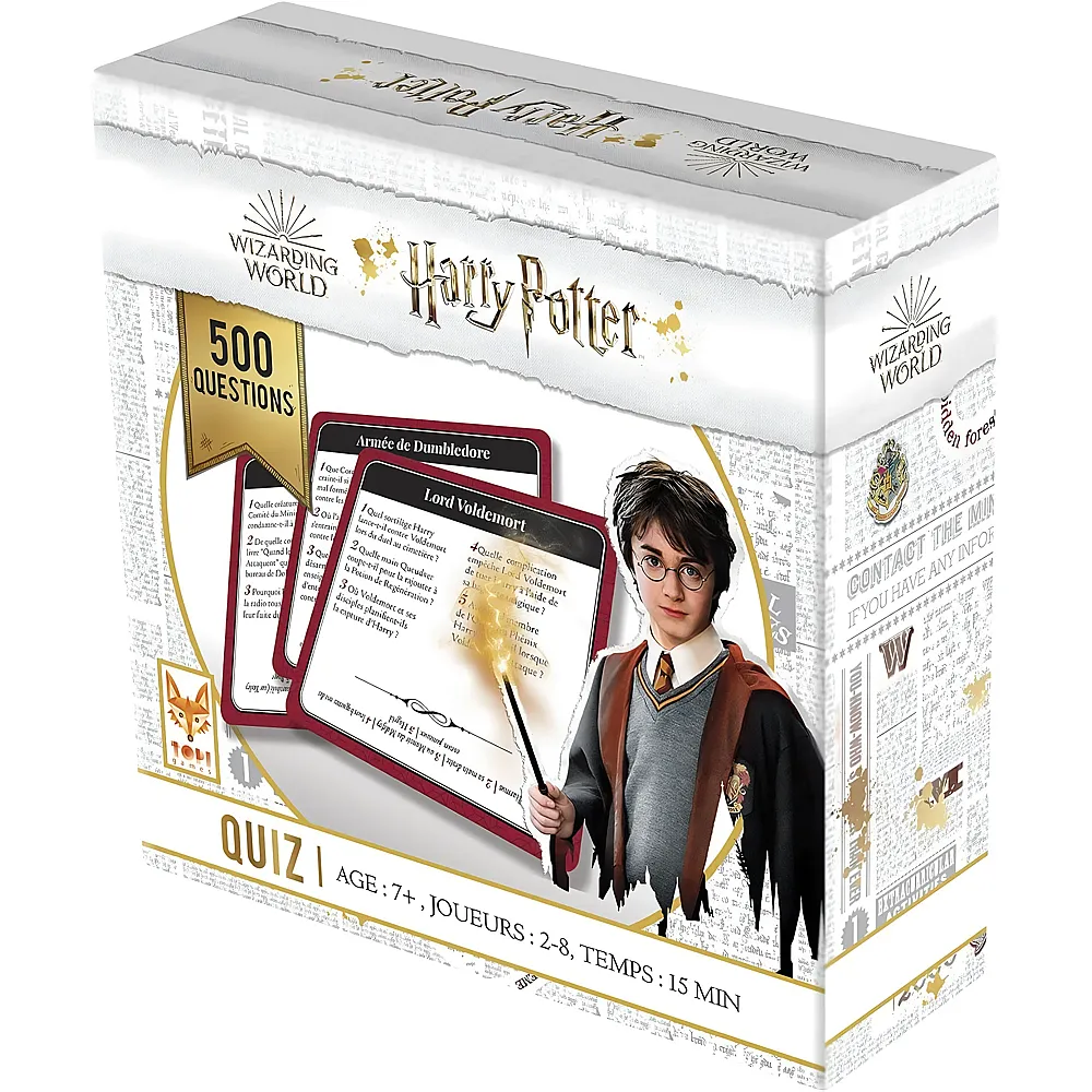 Topi Games Harry Potter Quiz 500 Questions FR