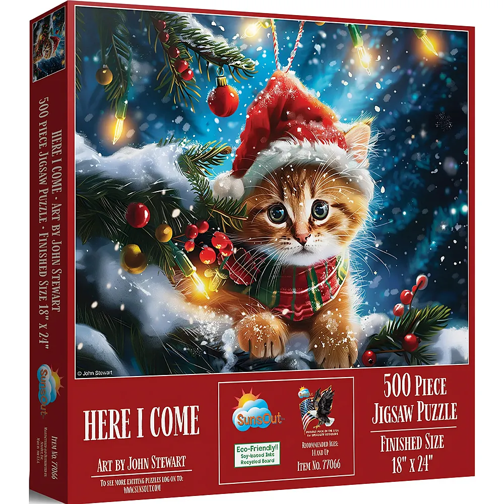 SunsOut Puzzle John Stewart Hier komme ich - 500 Teile