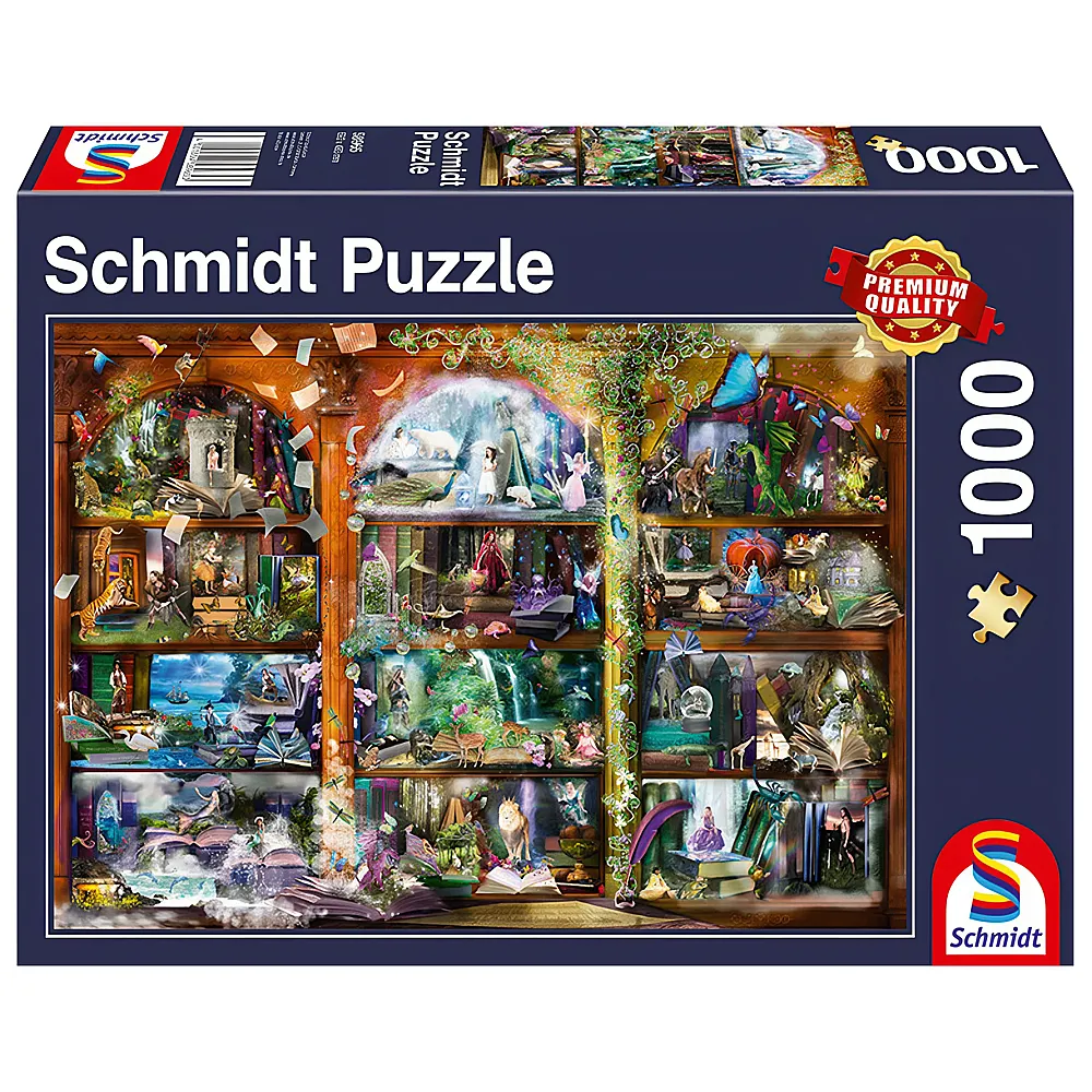 Schmidt Puzzle Mrchen-Zauber 1000Teile