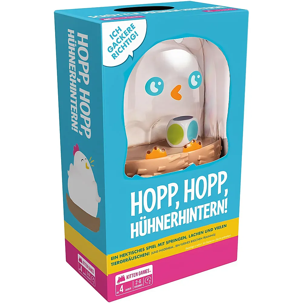 Exploding Kittens Hopp, hopp, H�hnerhintern - Deutsch