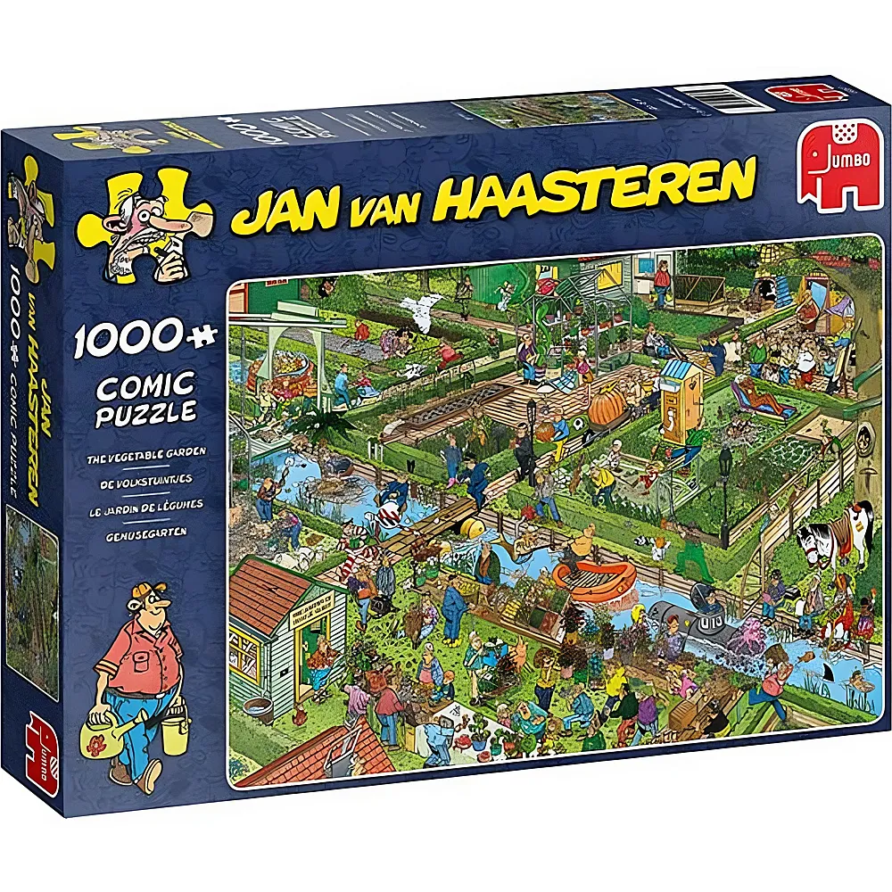 Jumbo Puzzle Jan van Haasteren Der Gemsegarten 1000Teile