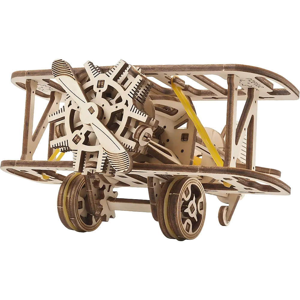 Ugears Mini-Biplane - 84 Teile