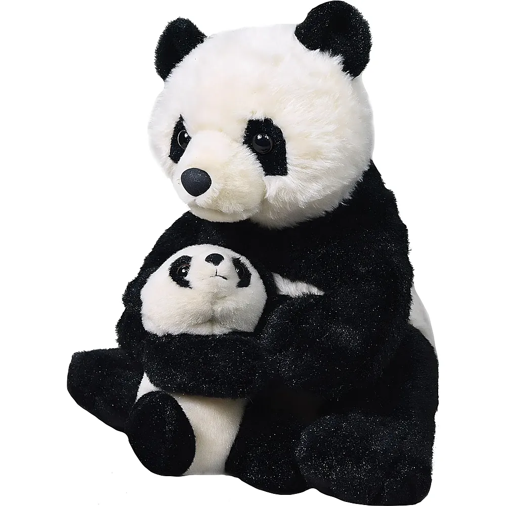 meinspielzeug - Wild Republic Pandamutter mit Baby - 38 cm | B�ren Pl�sch