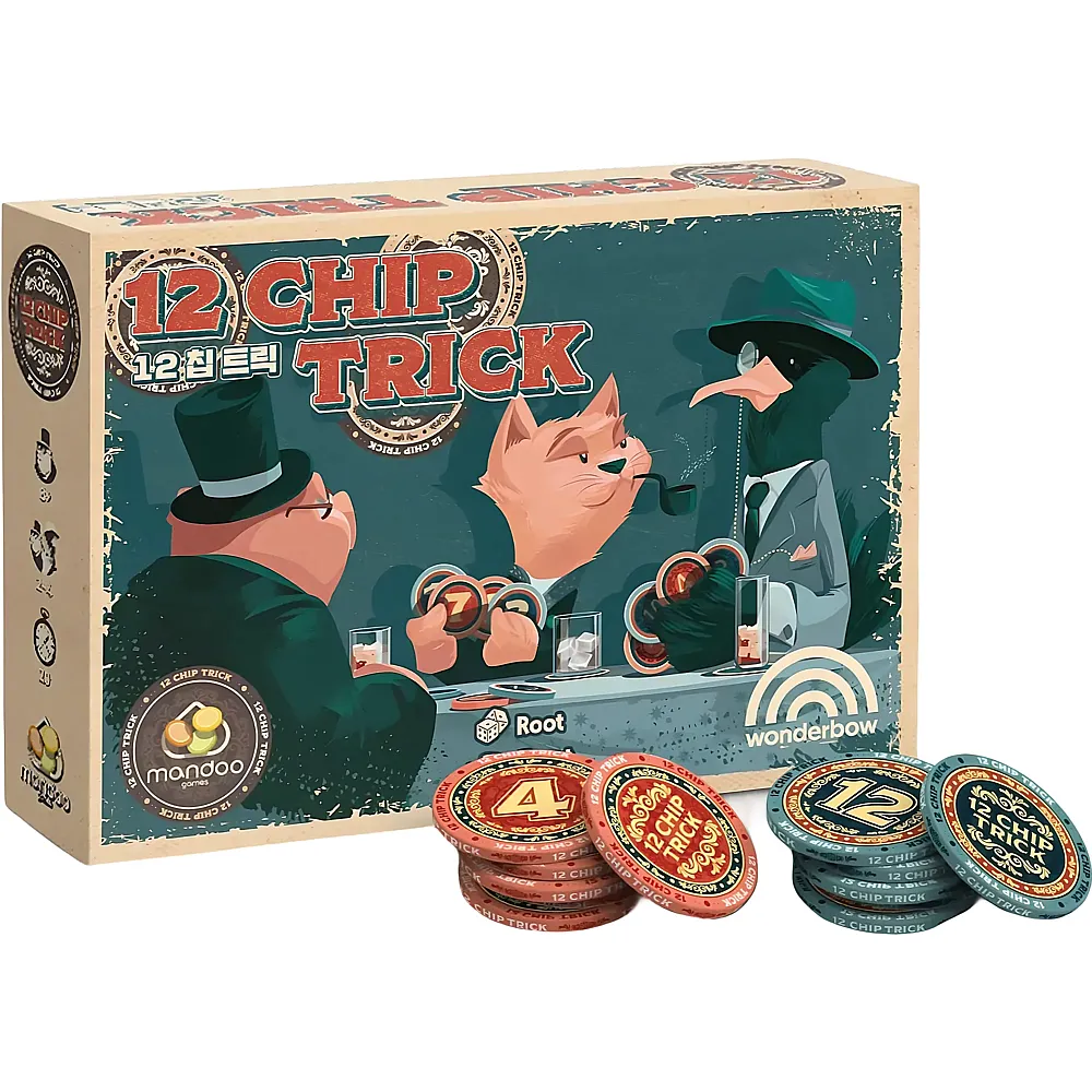 Wonderbow Games 12 Chip Trick - Deutsch