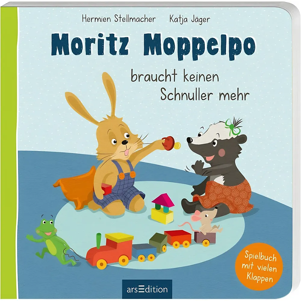 ars Edition Moritz Moppelpo bruacht keinen Schnuller