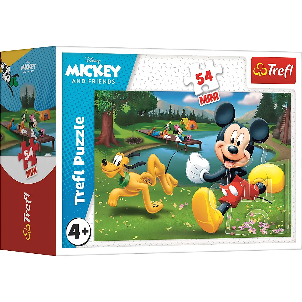 Trefl Puzzle Mickey Mouse Mickey & Friends - Disney Standard Characters - 54 Teile