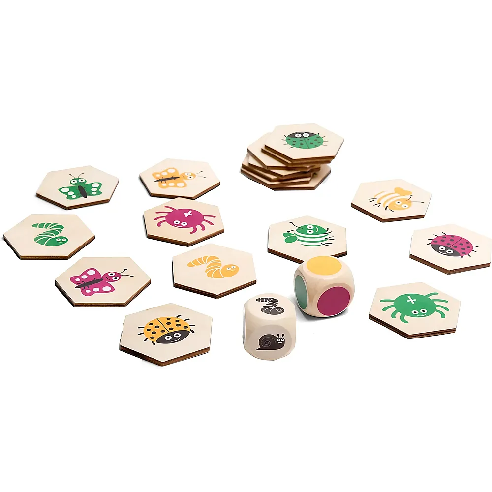 BS Toys Holztiere-Suchspiel, 20-tlg.