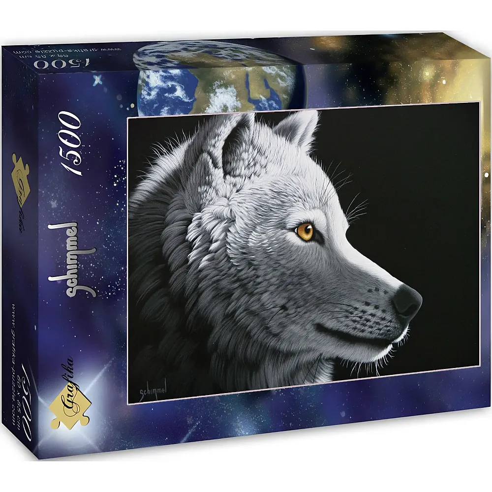 Grafika Puzzle Art Collection William Schimmel Wolf Light - 1500 Teile