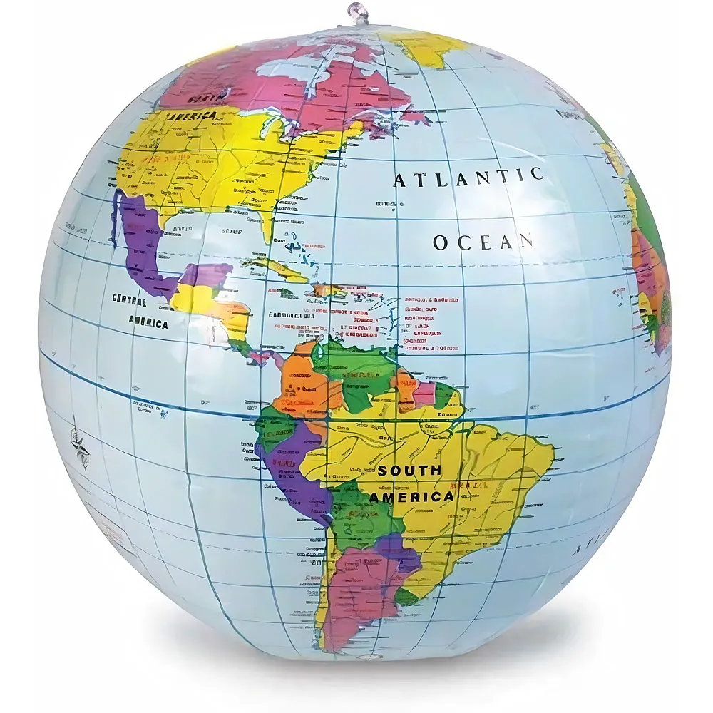 Learning Resources Aufblasbarer Globus, ab 5 Jahren, Lernspielzeug f�r Geografie, L�nder und Kontinente benennen und entdecken