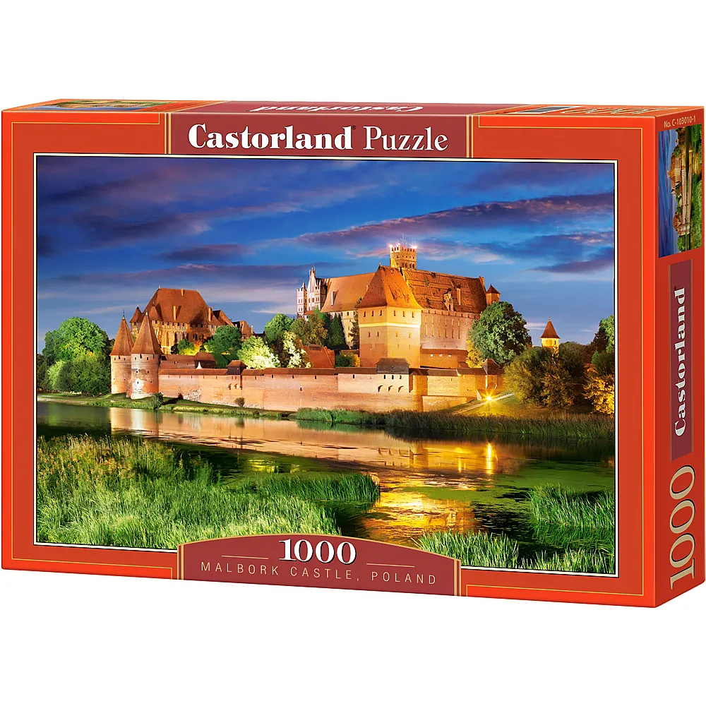 Castorland Puzzle Schloss Malbork, Polen - 1000 Teile
