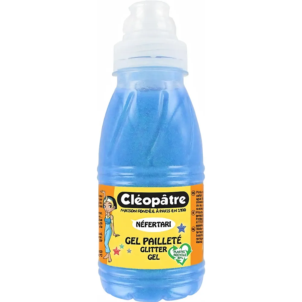 Cleopatre Nefertari Glitter-gel � Farbloses Gel Mit Glitter 250ml Neon