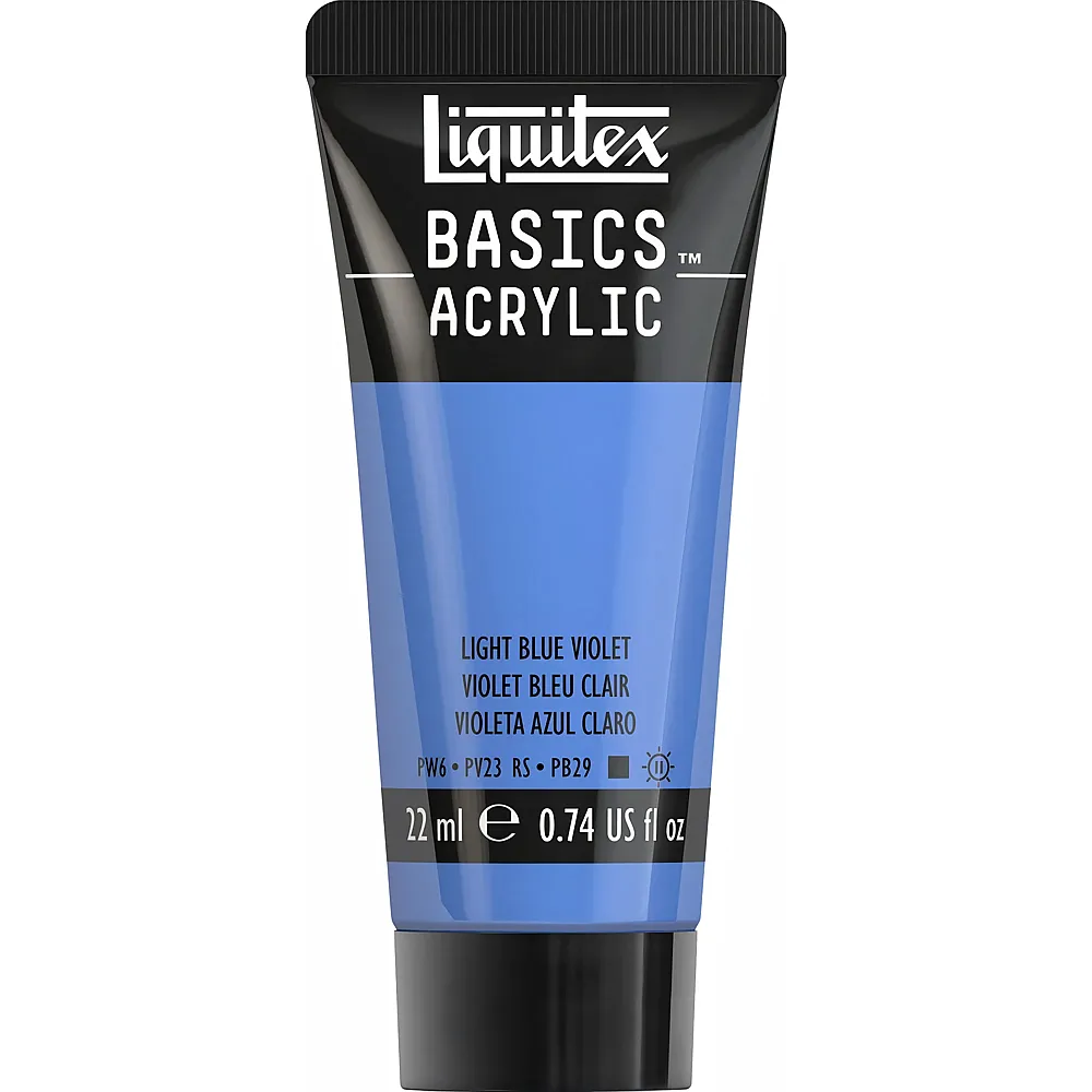 Liquitex Lqx Basics Acrylfarbe 22ml Tube Blauviolett Hell - Suche