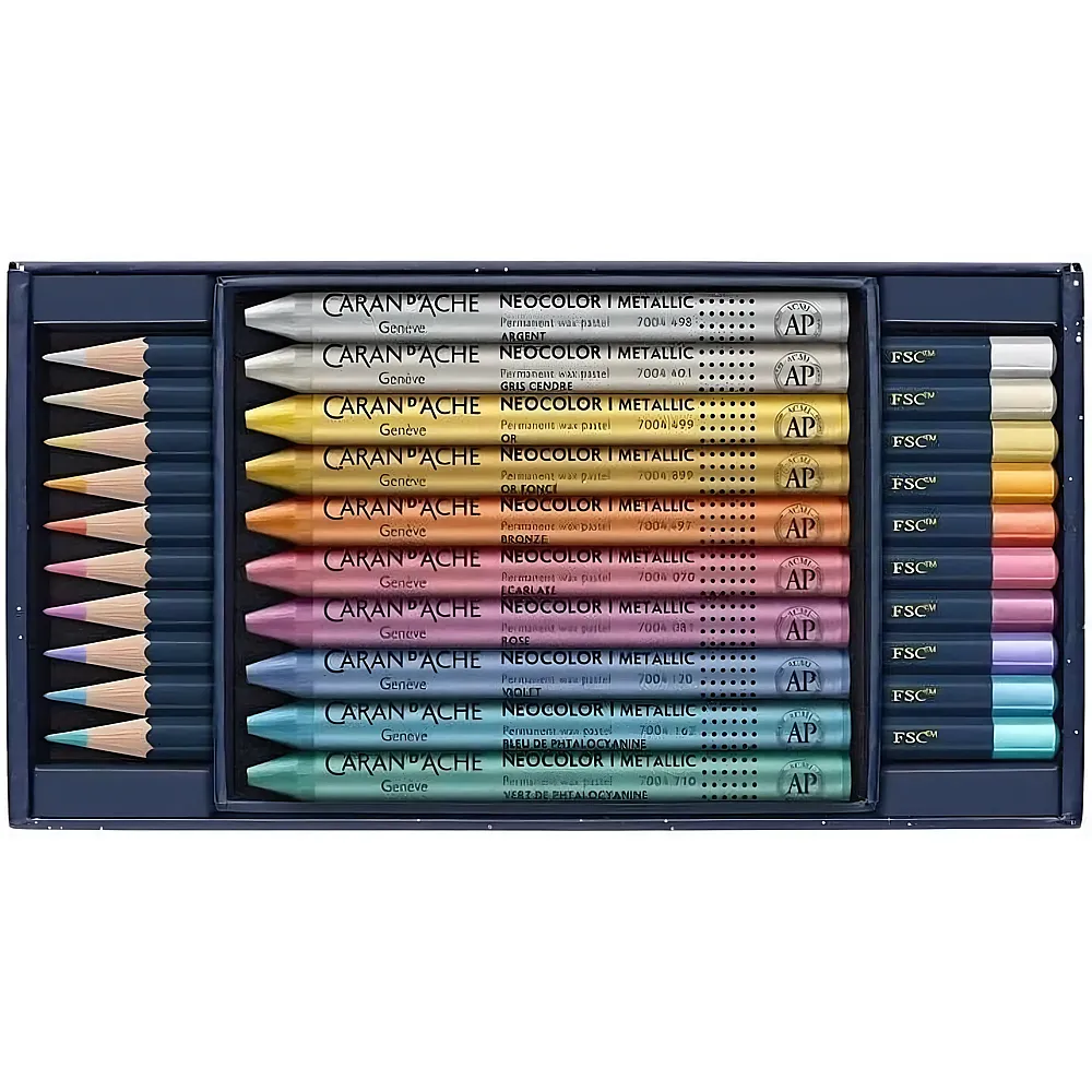 Caran d'Ache Multiproduktset Cosmic Blue
