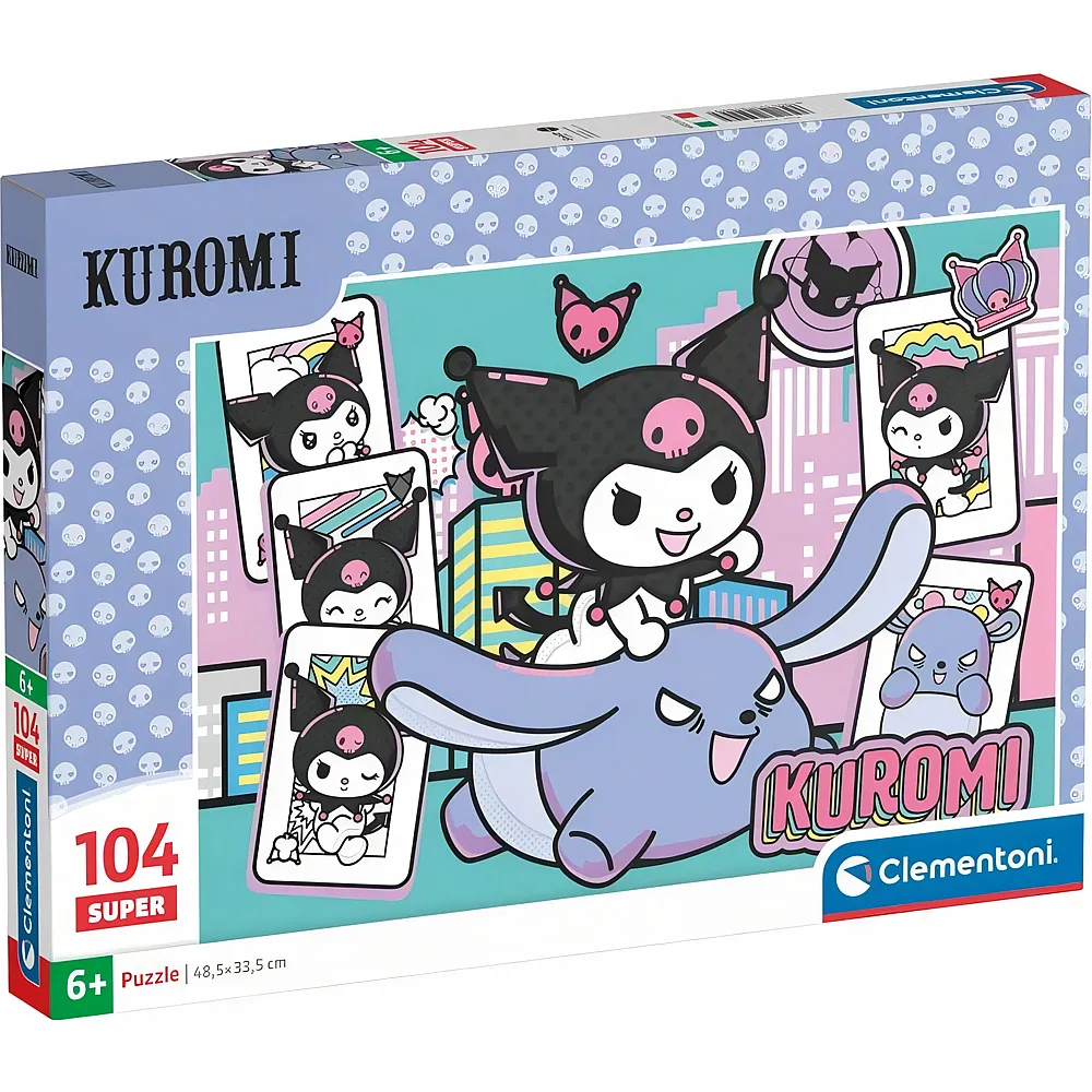 Clementoni Puzzle Supercolor Kuromi 104Teile