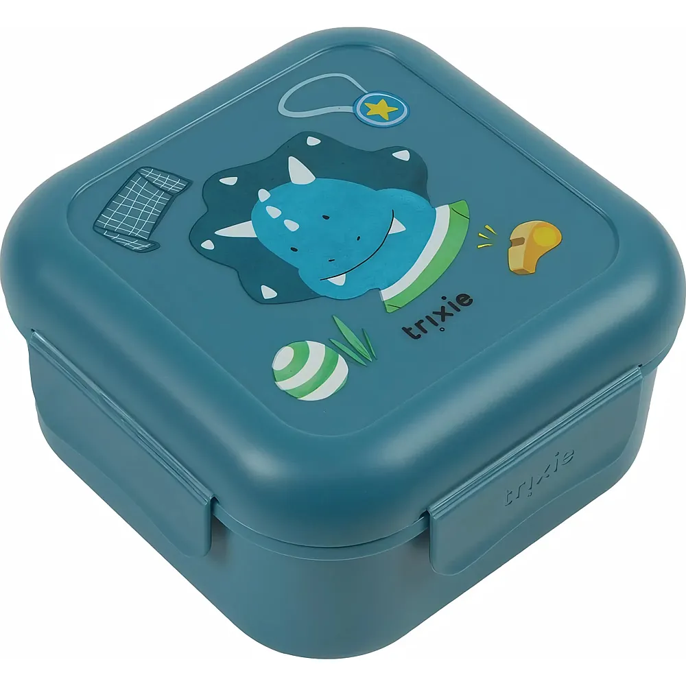 Trixie Snackbox mit Klickverschluss Fussballer Triceratops