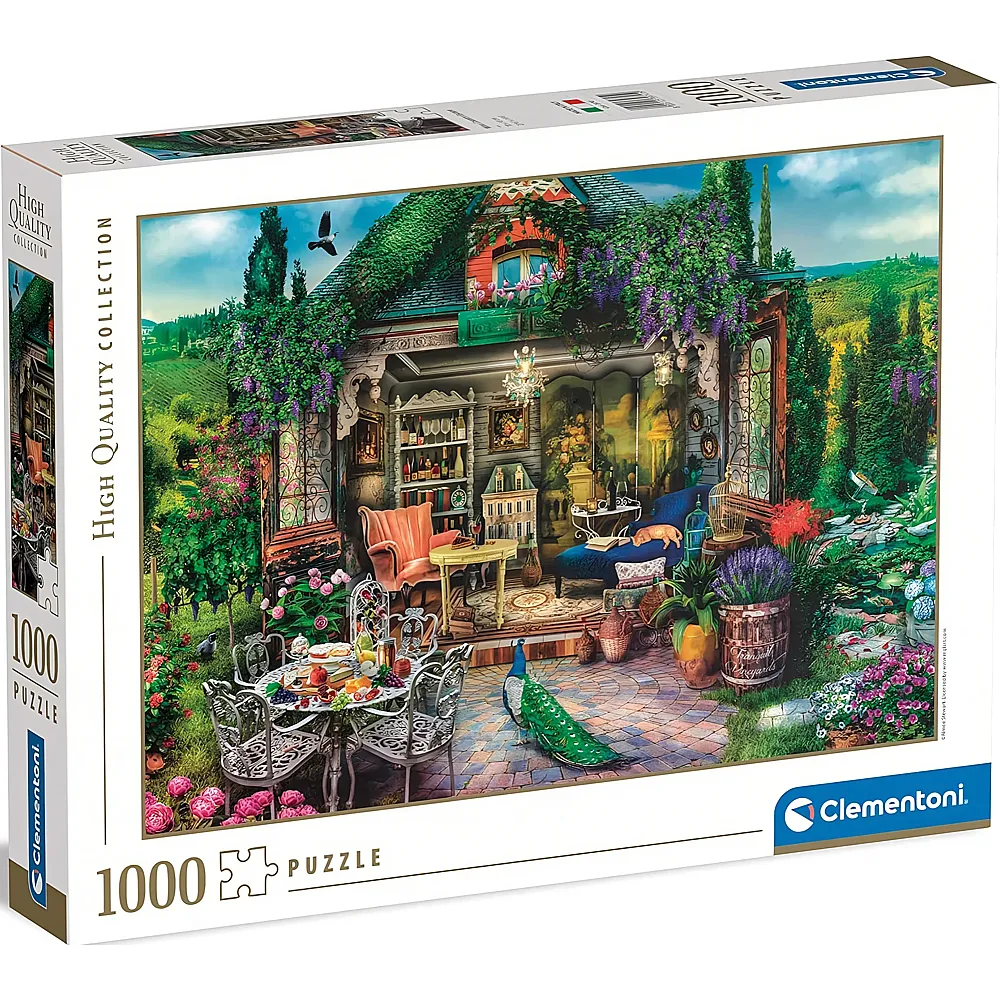 Clementoni Puzzle High Quality Collection Weinland-Flucht 1000Teile