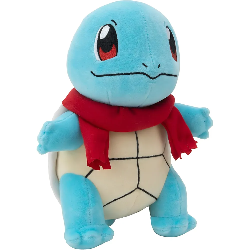 Jazwares Pok�mon Schiggy mit Schal - 20 cm