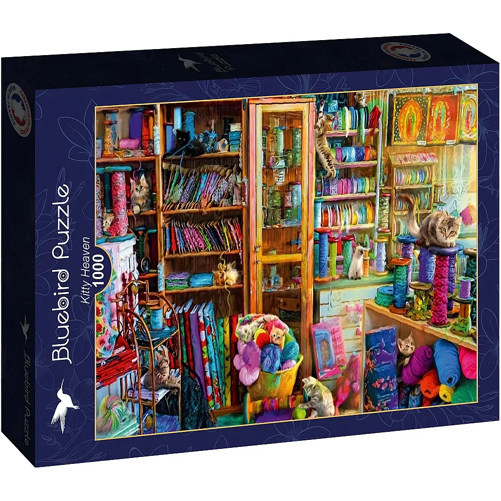 Bluebird Puzzle Aimee Stewart Kitty Heaven 1000Teile