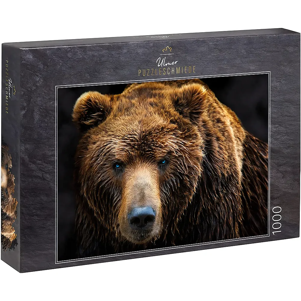 Ulmer Puzzleschmiede Grizzly in Nahaufnahme - 1000 Teile