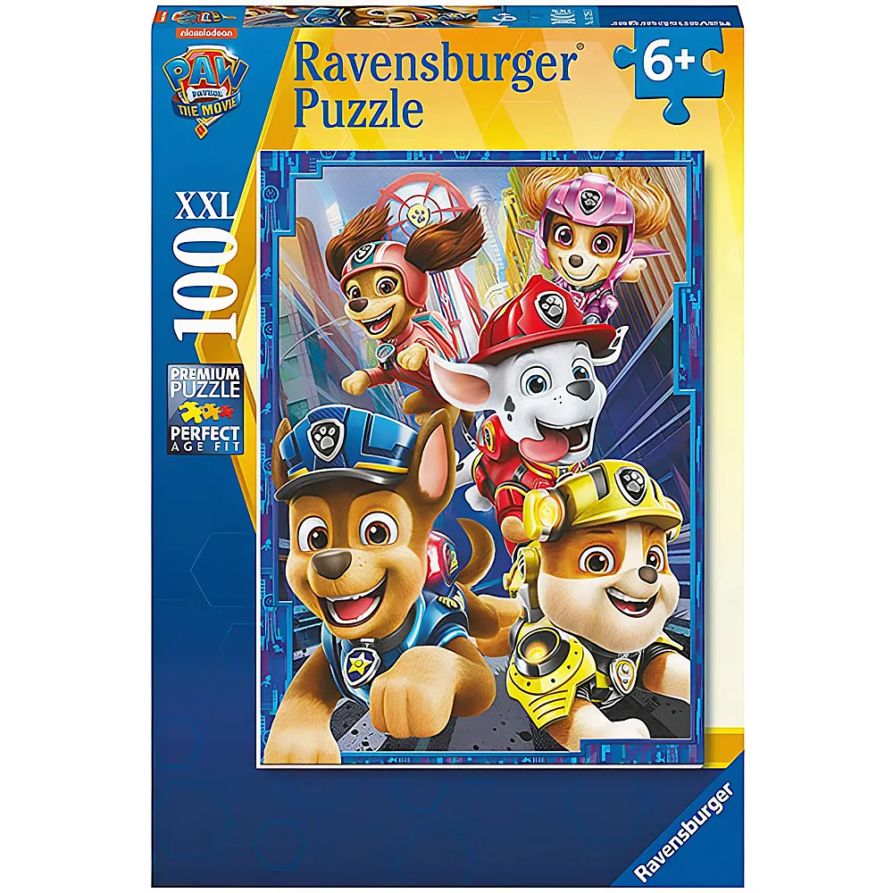 Ravensburger Puzzle Paw Patrol The Paw Movie 100XXL
