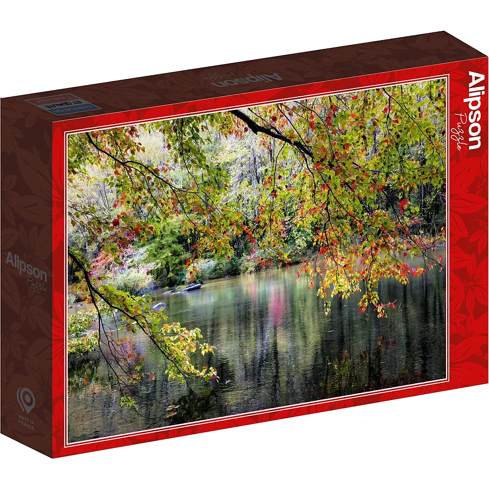 Alipson Puzzle �ste am Rande des Flusses - 1000 Teile