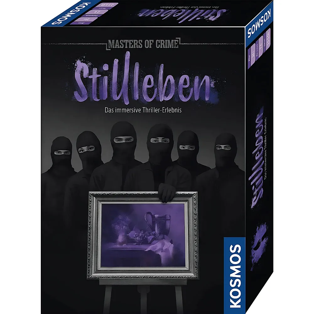 Kosmos Masters of Crime Stillleben - Immersives Thriller-Erlebnis