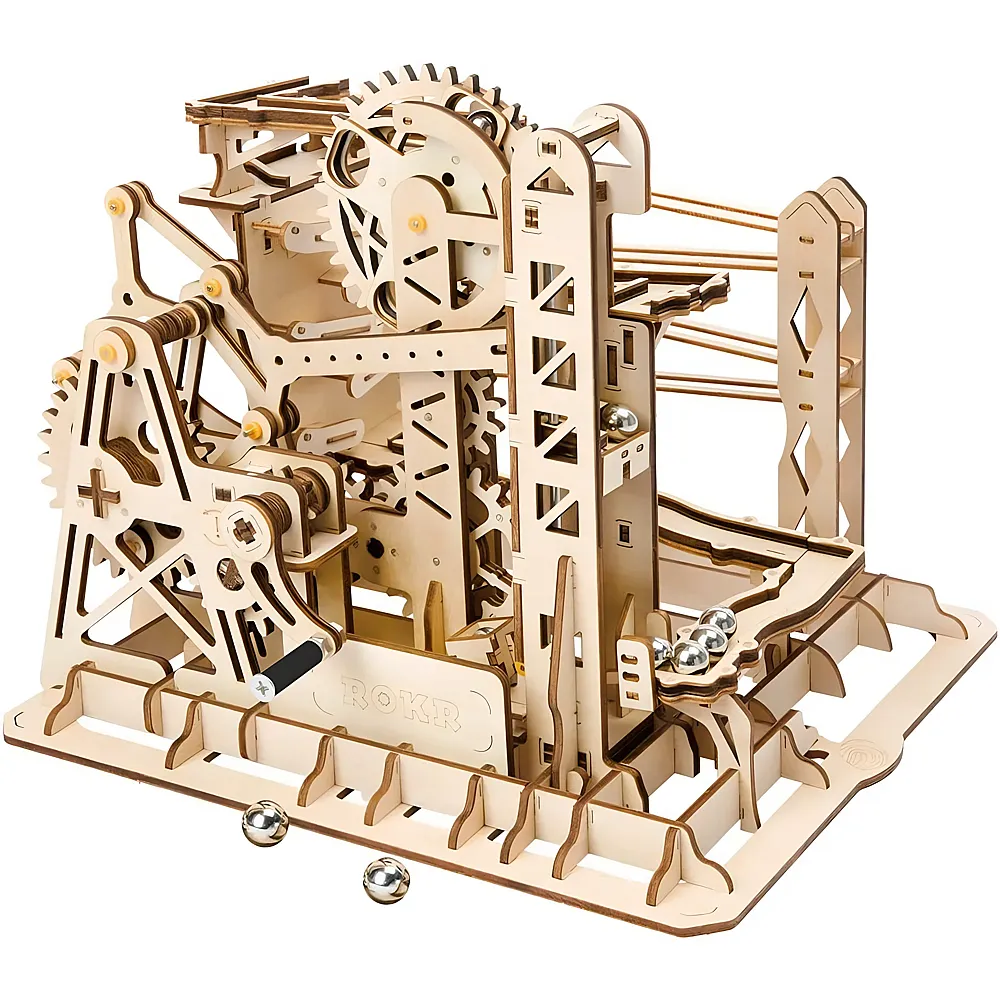 Robotime Marmor Achterbahn Uhrwerk - 217 Teile