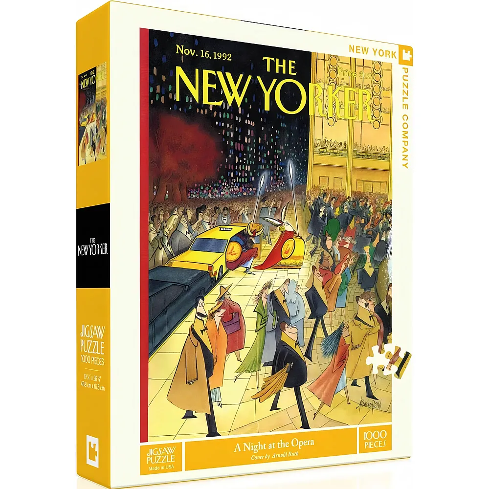 New York Puzzle Company The New Yorker - A Night at the Opera - 1000 Teile
