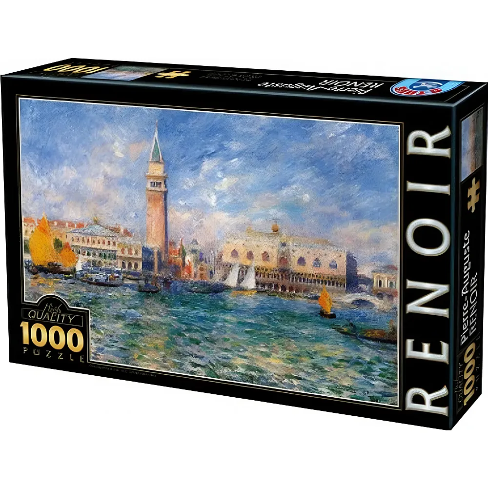 DToys Puzzle Auguste Renoir The Doge's Palace, Venice - 1000 Teile