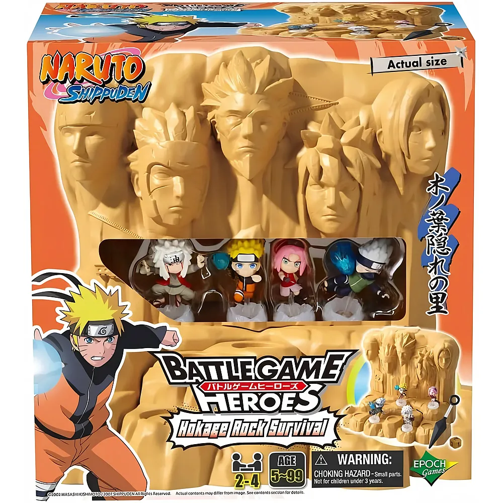 Epoch Games Naruto Shippuden Naruto: Hokage Rock Survival