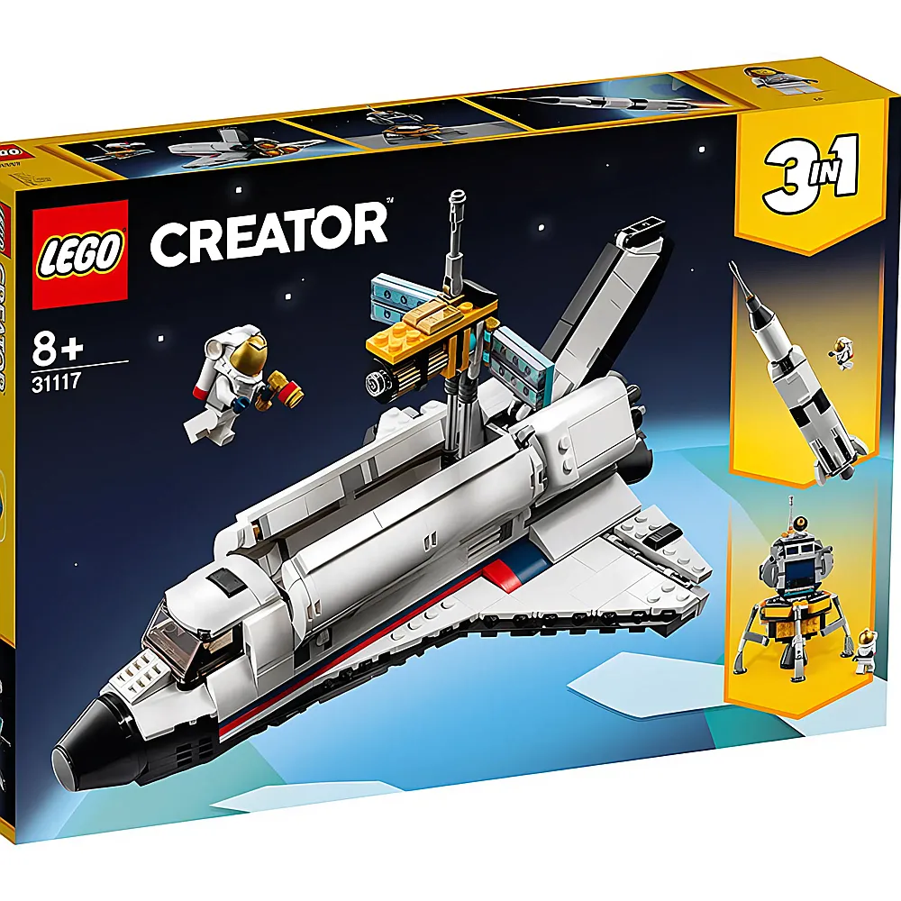 LEGO Creator Spaceshuttle-Abenteuer 31117