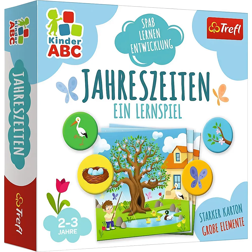 meinspielzeug - Trefl Spiele Jahreszeiten | Kinderspiele