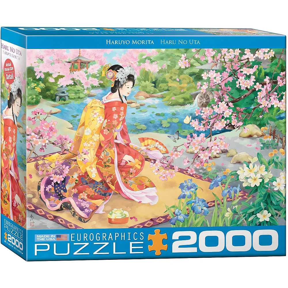Eurographics Puzzle Haru No uta by Haruyo Morita - 2000 Teile