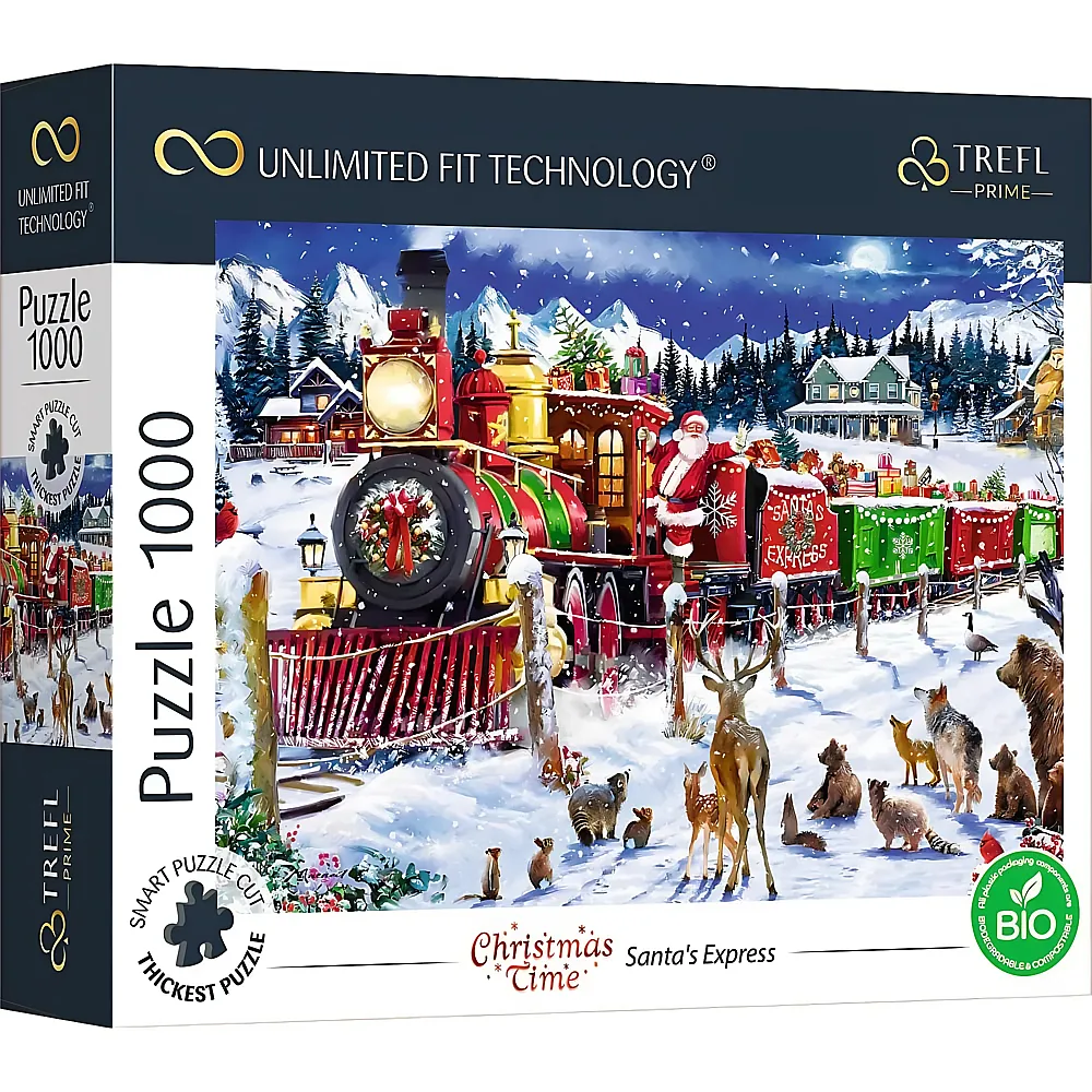 Trefl Puzzle Christmas Time: Santas Express - 1000 Teile