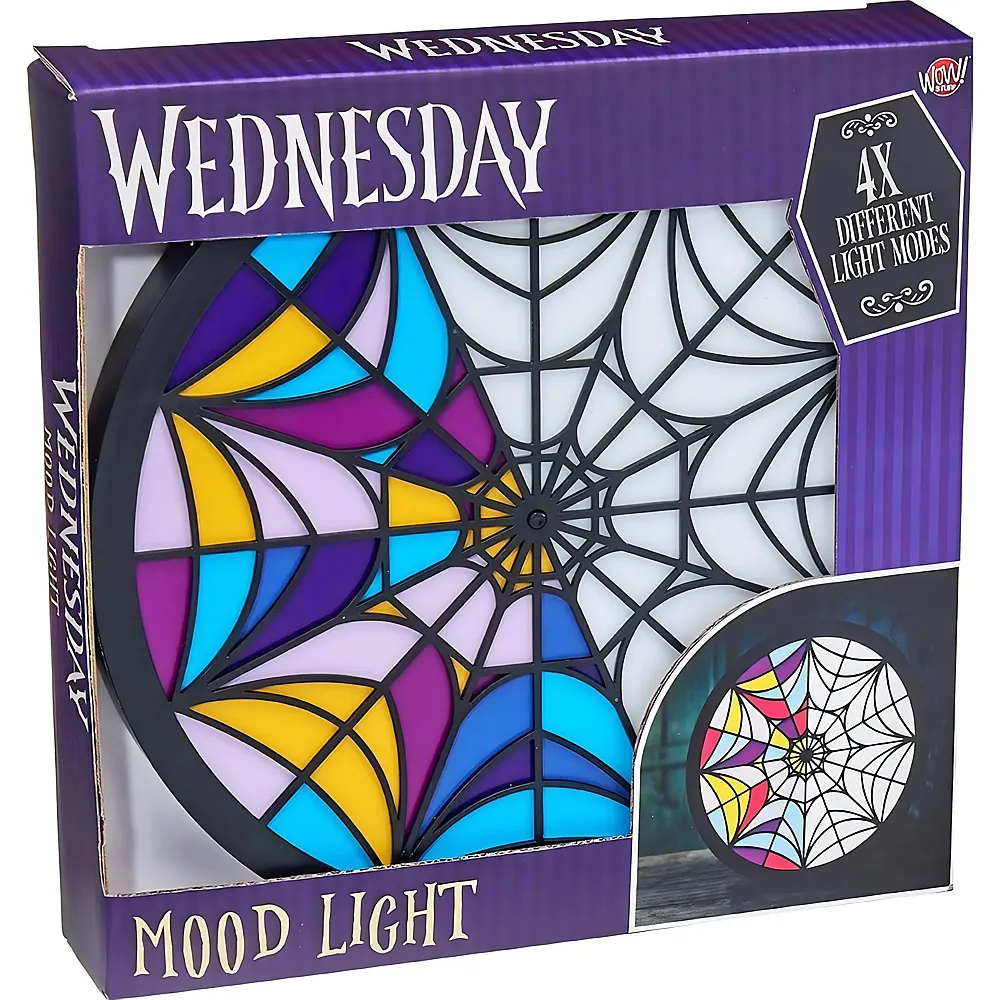 Lansay Mercredi Lampe Vitrail